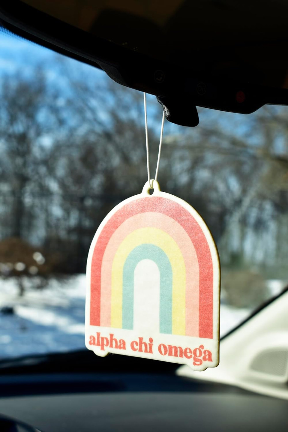 Gamma Phi Beta - Rainbow Air Freshener - 2/Pack - Flowers & Sunshine Scent