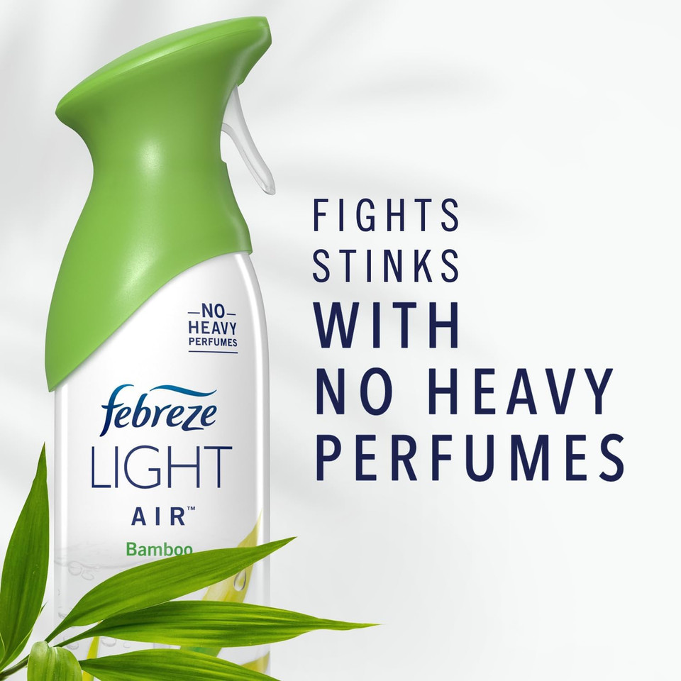 Febreze Light Odor-Fighting Air Freshener, Lavender, 8.8 Fl Oz, 2 Count
