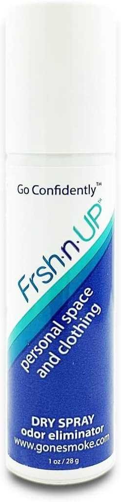 Frsh N Up Hair And Clothing Dry Spray Odor Eliminator Without Shower Fresh Smelling Hair And Clothes (1 Oz)