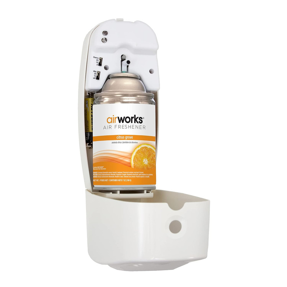 Hospeco Health Gards 07917 Mango Madness Metered Aerosol Air Freshener, 7 Oz Can (Case Of 12)