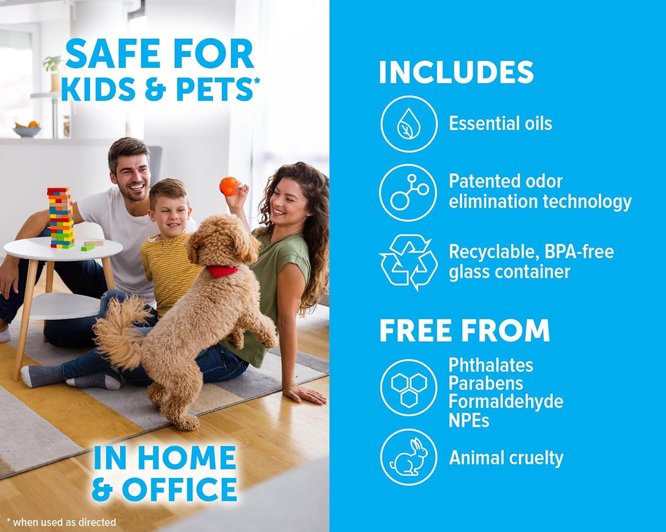 Bright Air Max Odor Eliminator Air Freshener, Cool & Clean, 4 Oz, 6 Pack