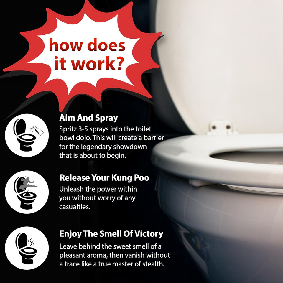 Cinnamon & Cedarwood 2Oz - Usa Made Before You Go Toilet Spray | Funny Bathroom Poop Air Freshener Odor Eliminator