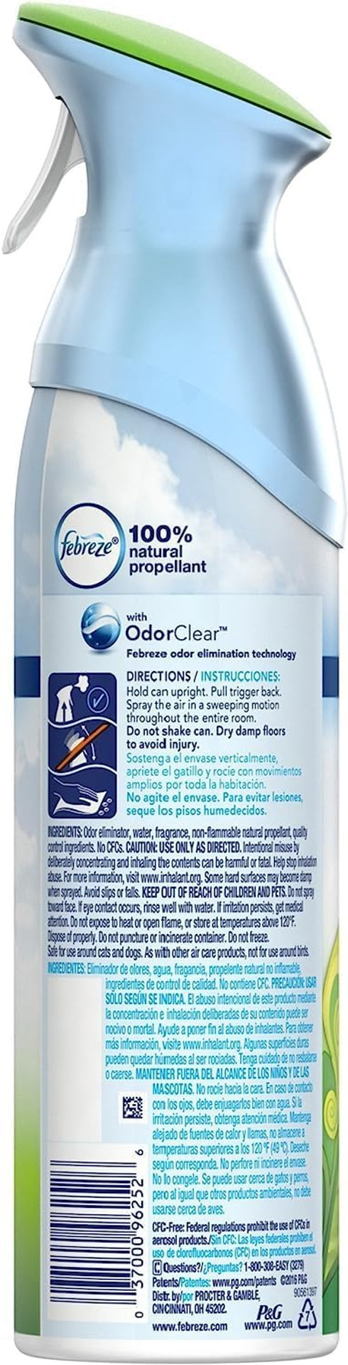 Febreze Air Effects Air Freshener With Gain Original Scent (1 Count, 8.8 Oz), Blue