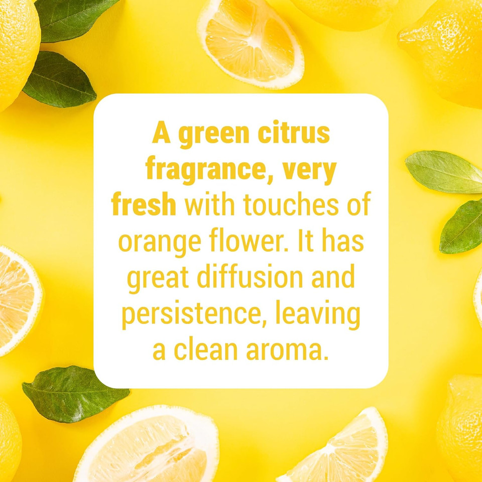 Air Freshener Aerosol, A Great And Magic Fragrance For Home, Office, Car, Bathroom, And Any Room, Odor Eliminato Lemon - 6.25 Fl.Oz