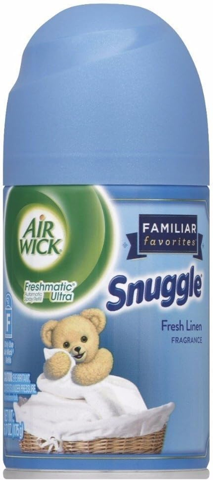 Air Wick Freshmatic Automatic Spray Air Freshener, Cool Linen And White Lilac Scent, 1 Refill, 6.17 Ounce (Pack Of 6)