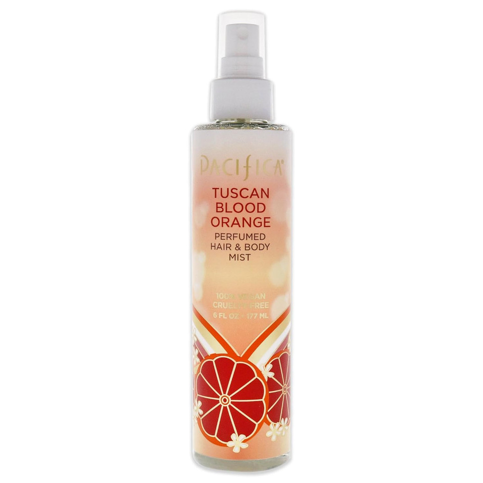 Pacifica Beauty Perfumed Hair & Body Mist, Tuscan Blood Orange, 6 Fl Oz (1 Count)