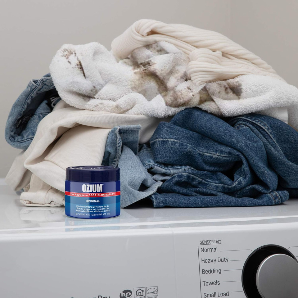 Ozium 4.5 Oz. 1 Pack Odor Eliminating Gel For Homes, Cars, Offices And More, Outdoor Essence