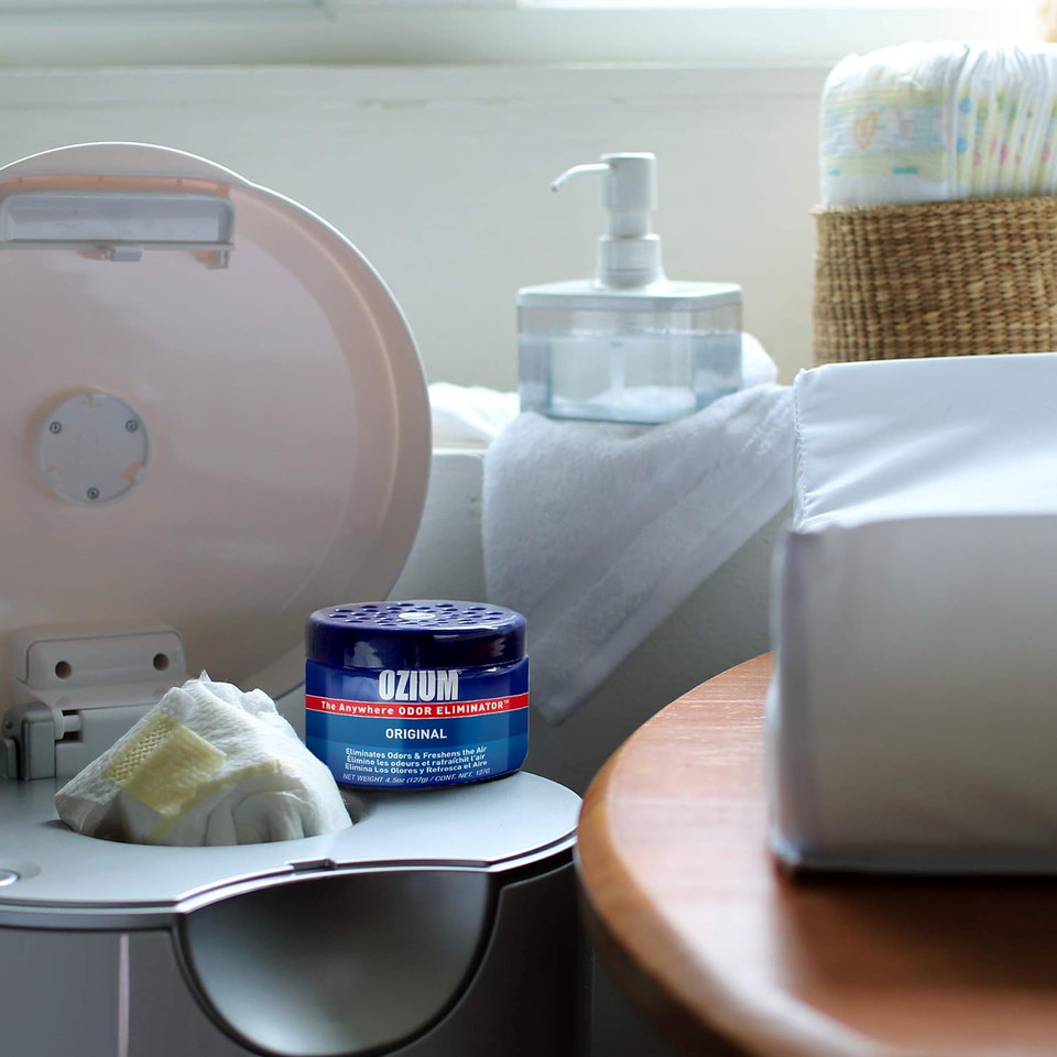 Ozium 4.5 Oz. 1 Pack Odor Eliminating Gel For Homes, Cars, Offices And More, Outdoor Essence