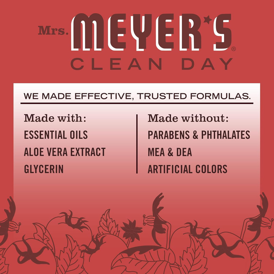 Mrs. Meyer'S Clean Day Liquid Dish Soap, Tomato Vine Scent, 16 Ounce Bottle