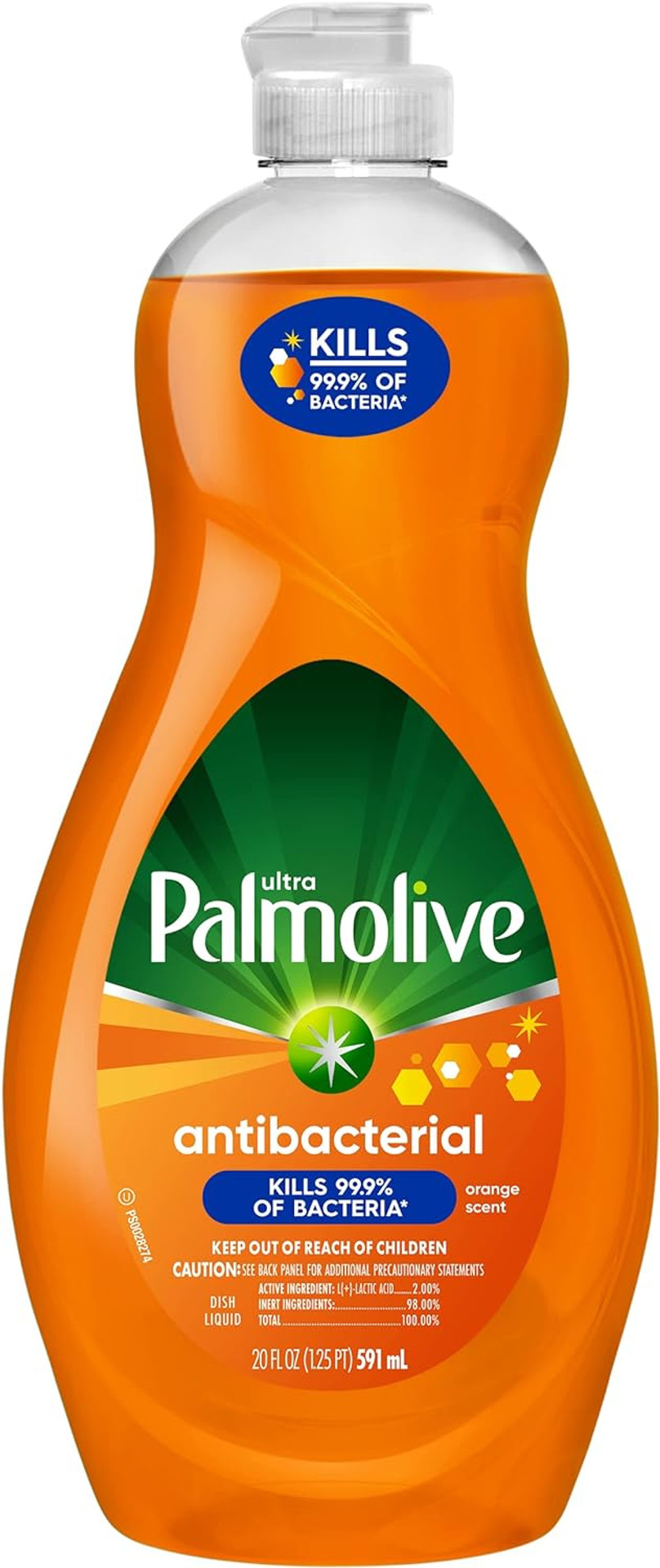 Palmolive Ultra Liquid Dish Soap, Antibacterial - 20 Fluid Ounce
