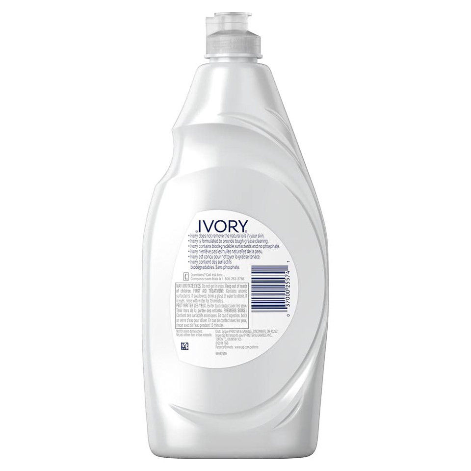 Ivory Ultra Concentrated Dishwashing Liquid Dish Soap, Classic Scent, 24 Fl Oz