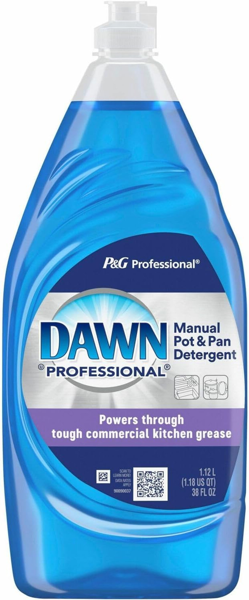 Dawn 45112Ea Manual Pot & Pan Dish Detergent, 38 Oz Bottle