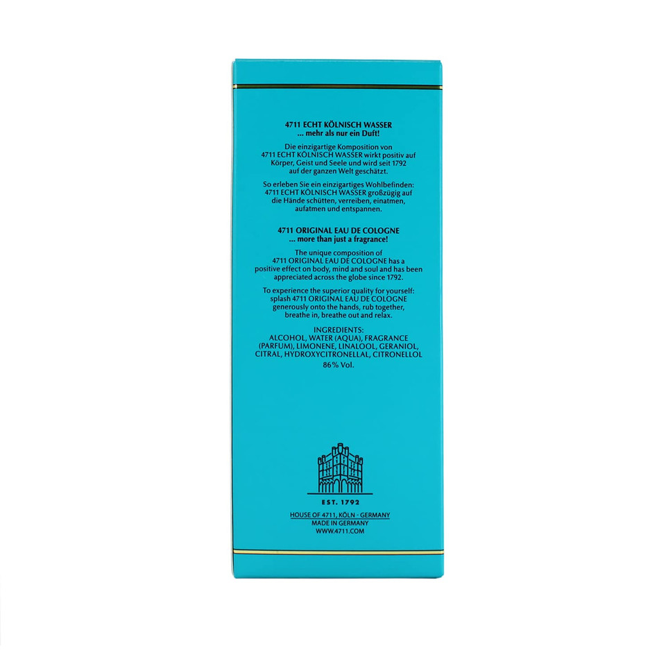 4711 By Muelhens Cologne Spray 3 Oz For Unisex