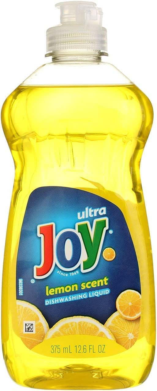 Joy Non-Ultra Dish Liquid 12.6Oz Lemon Scent (Package May Vary) Pack Of 3
