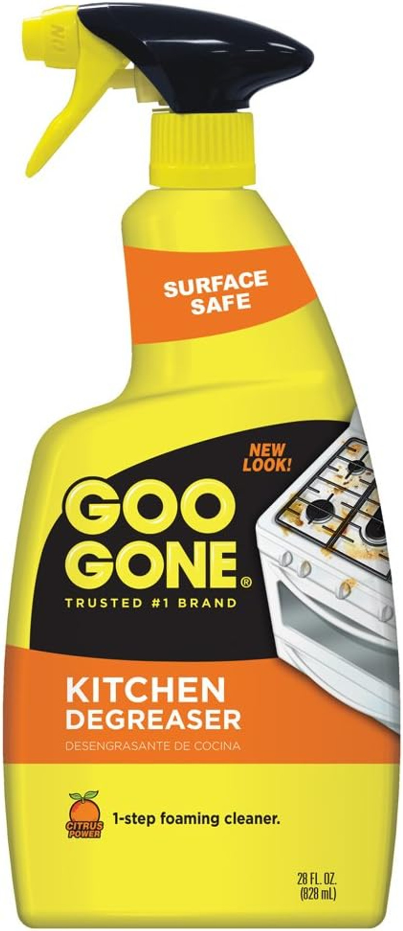Goo Gone Kitchen Degreaser - Removes Kitchen Grease, Grime And Baked-On Food - 28 Fl. Oz Goo Gone Kitchen Degreaser - Removes Kitchen Grease, Grime And Baked-On Food - 28 Fl. Oz