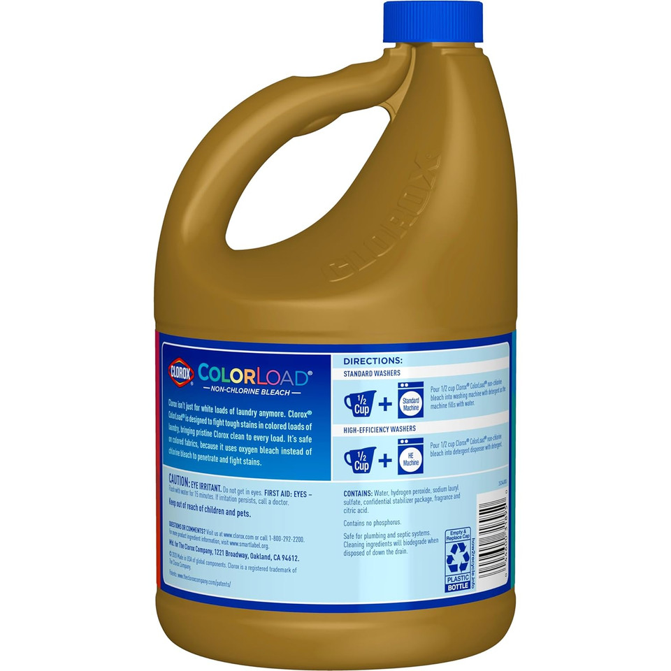 Clorox Colorload Non-Chlorine Bleach, 116 Ounce Bottle