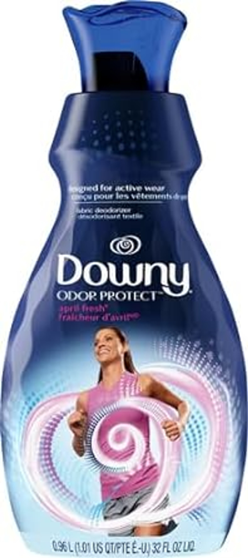 Downy Odor Protect Fabric Deodorizer And Fabric Conditioner, April Fresh, 32 Fl Oz