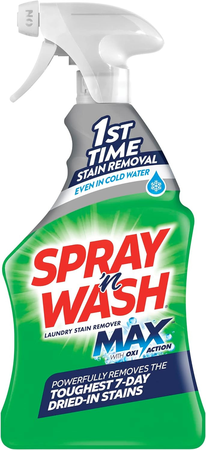 Spray 'N Wash Max Laundry Strain Remover 16 Oz, Packaging May Vary