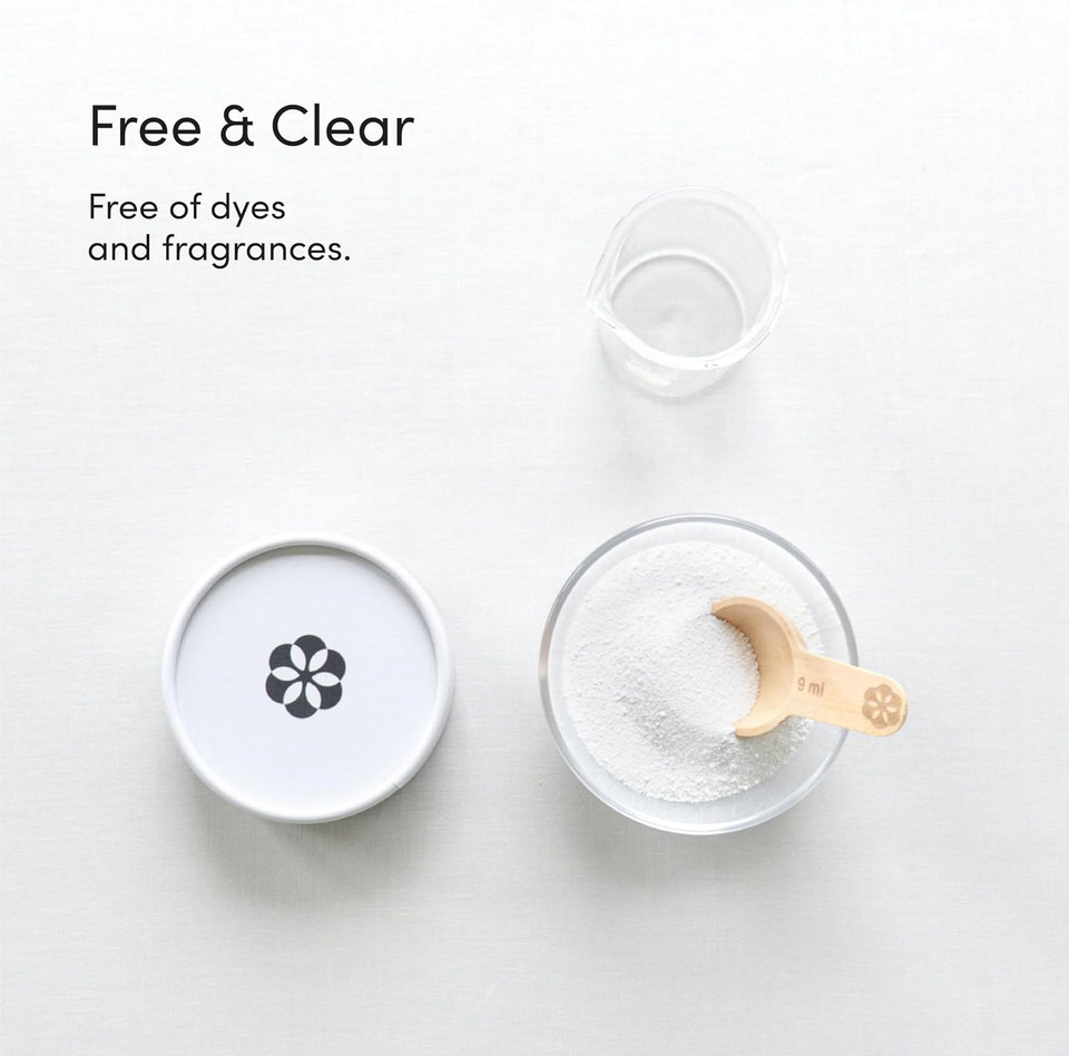 Dirty Labs | Scent Free | Bio Enzyme Laundry Booster | 48 Loads (1 Lb) | Hyper Concentrated | High Efficiency & Standard Machine Washer | Nontoxic, Biodegradable | Stain & Odor Removal Enzyme Booster