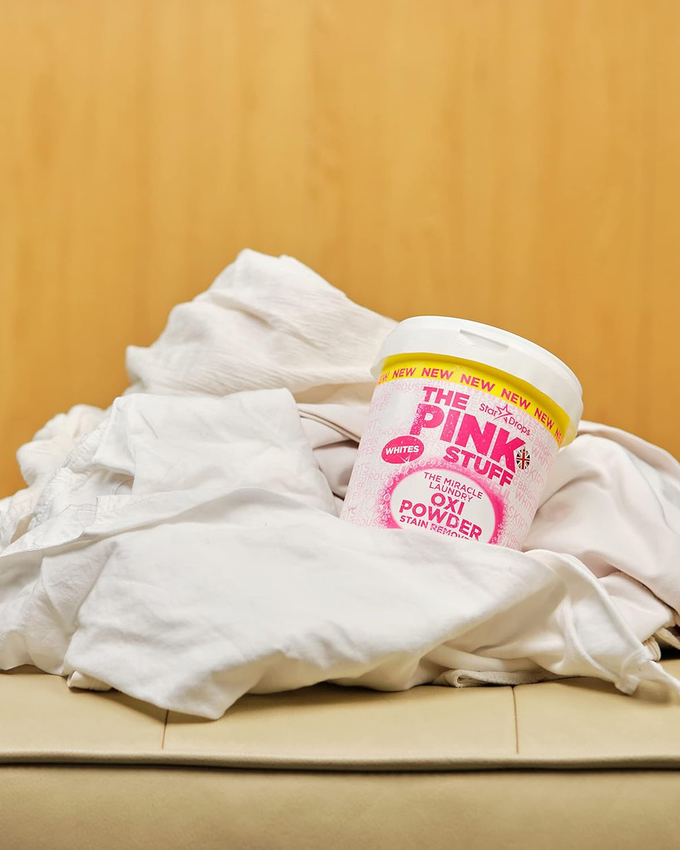 Stardrops - The Pink Stuff - The Miracle Laundry Oxi Powder Stain Remover For Whiteã¢ÂS Bundle (2 Whites Powder)