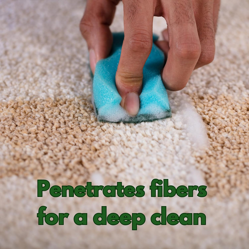 Couch Cleaner And Stain Remover. For Sofas, Car Upholstery, Carpet, Rugs, Mattresses, Dining Chairs, All Fabrics.Safe, For Kids And Pets. Works In Cleaning Machines