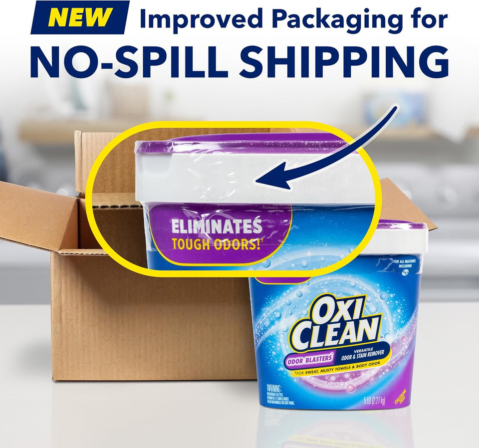 Oxiclean Odor Blasters Versatile Odor And Stain Remover Powder, 3 Lb