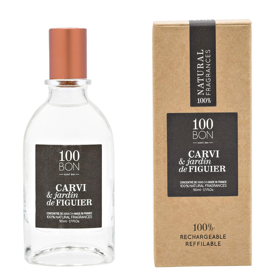 100Bon Carvi & Jardin De Figuer  Caraway & Fig Spicy Fragrance For Women & Men  Energizing Organic Fragrance With A Sensual Fruity & Floral Fragrance - 100% Concentrate Fragrance Spray, 1.7 Fl Oz1.70 Fl Oz (Pack Of 1)