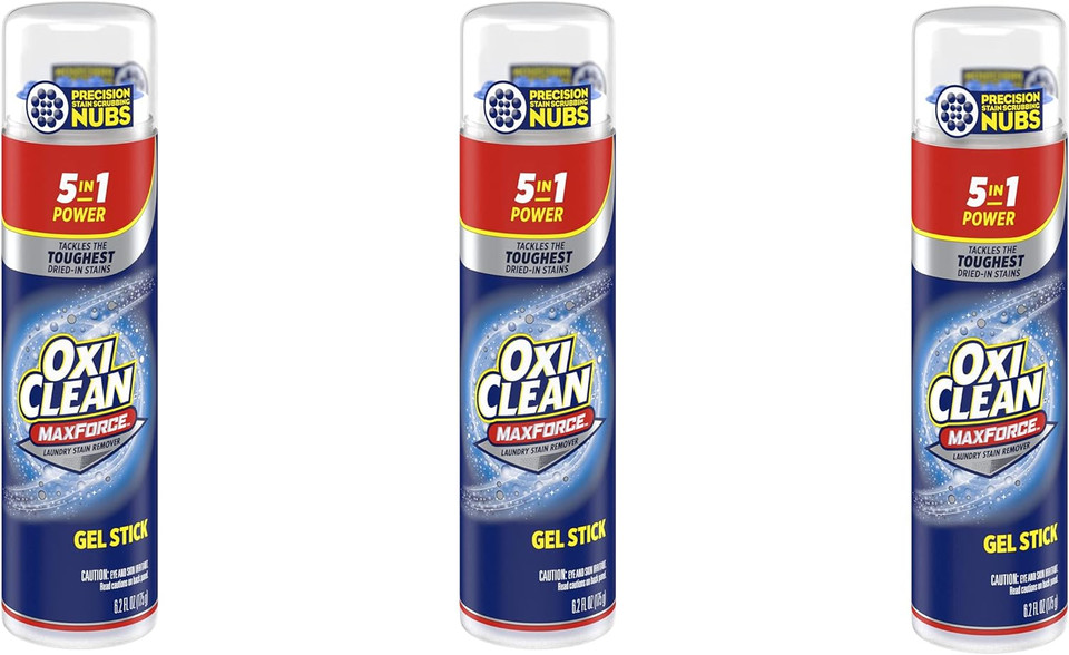 Oxiclean Max Force Gel Stick, 6.2 Oz (Pack Of 3)