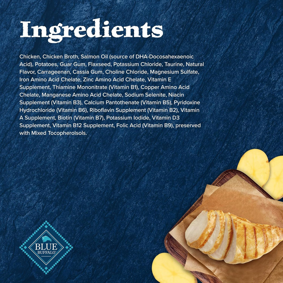 Blue Buffalo Wilderness Kitten, Canned Cat Food, (24, 3-Oz Cans)