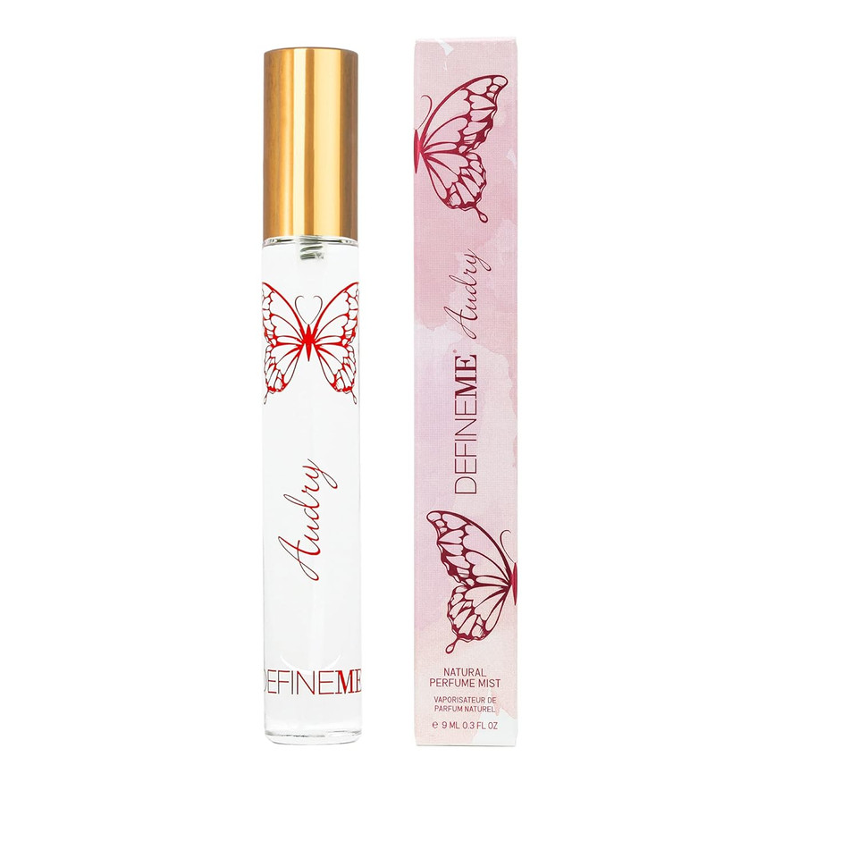 Defineme Natural Perfume Mist, Audry, 0.3 Fl Oz, Convenient, On-The-Go Travel Size