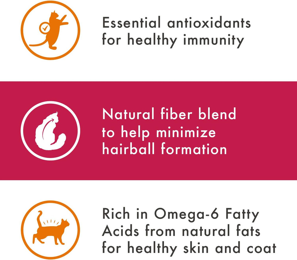 Nutro Wholesome Essentials Adult Hairball Control Natural Dry Cat Food Farm-Raised Chicken & Brown Rice Recipe, 14 Lb. Bag