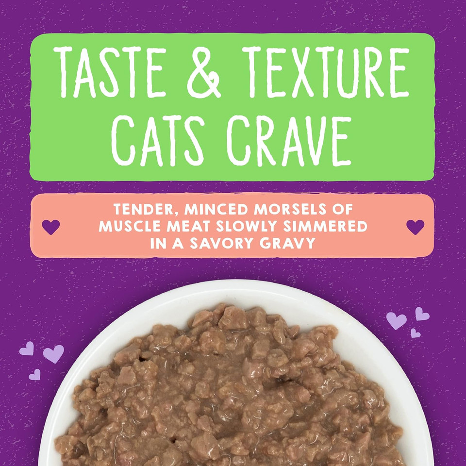 Stella & Chewyã¢ÂS Carnivore Cravings Minced Morsels Cans ÃÂ Grain Free, Protein Rich Wet Cat Food ÃÂ Cage-Free Chicken & Duck Recipe ÃÂ (2.8 Ounce Cans, Case Of 12)