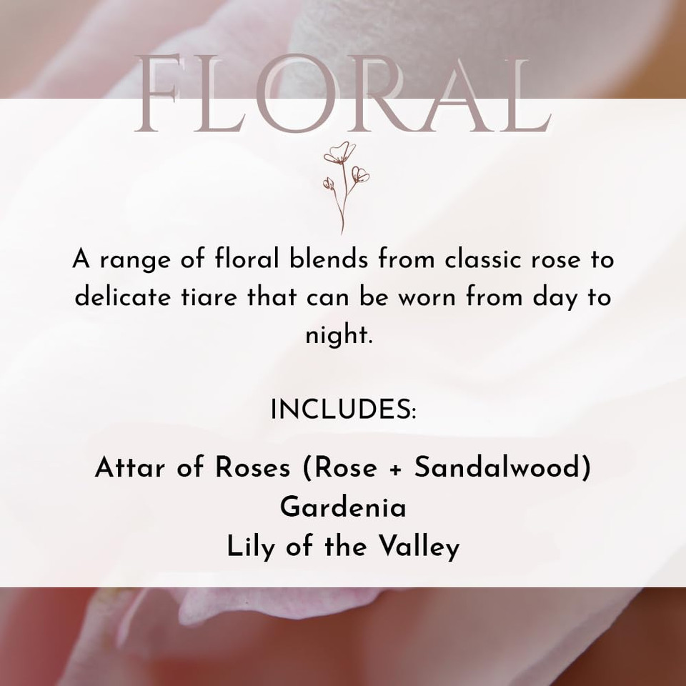 Herb & Root 3 Pc Mini Variety Perfume Set For Women Or Men, Unisex Aromatherapy Oils Roll Ons, Floral, Gourmand, Woods, Earthy, Aromatic, Citrus (Floral)