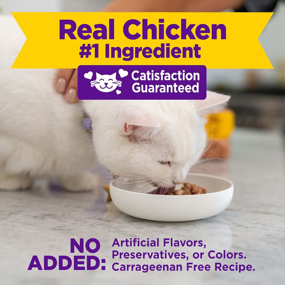 Wellnessã¢Â® Appetizing Entrã£Â©Esã¢Â Shredded Chicken & Duck Recipe In Sauce Natural Wet Cat Food, 1.4 Oz Pouch (Pack Of 8)