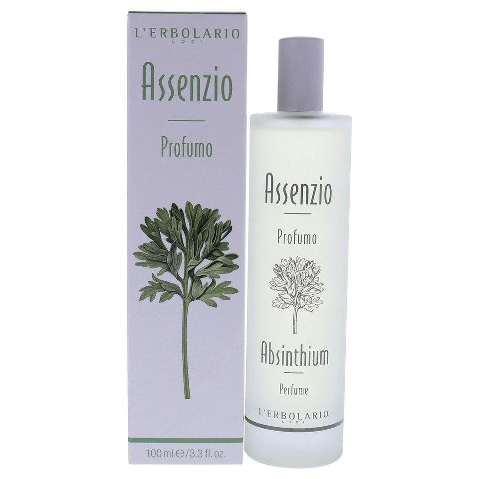 L'Erbolario Absinthium - Unisex Fragrance With A Pleasantly Invigorating Note - Creates An Evocative, Perfumed, Exquisitely Light And Enveloping Mood - Aromatic, Woody Scent - 3.3 Oz Edp Spray3.3 Ounce