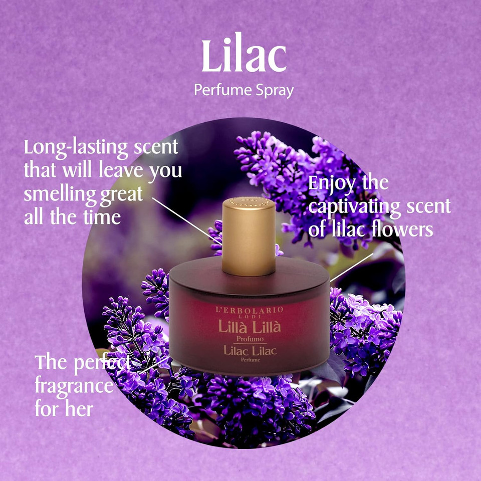 L'Erbolario Hydrangea - Notes Of Violet, Geranium And Vanilla - Floral Fragrance For Women - Seductive Scent - Interprets The Charm Of Authentic Femininity - Long Lasting - 1.6 Oz Edp Spray