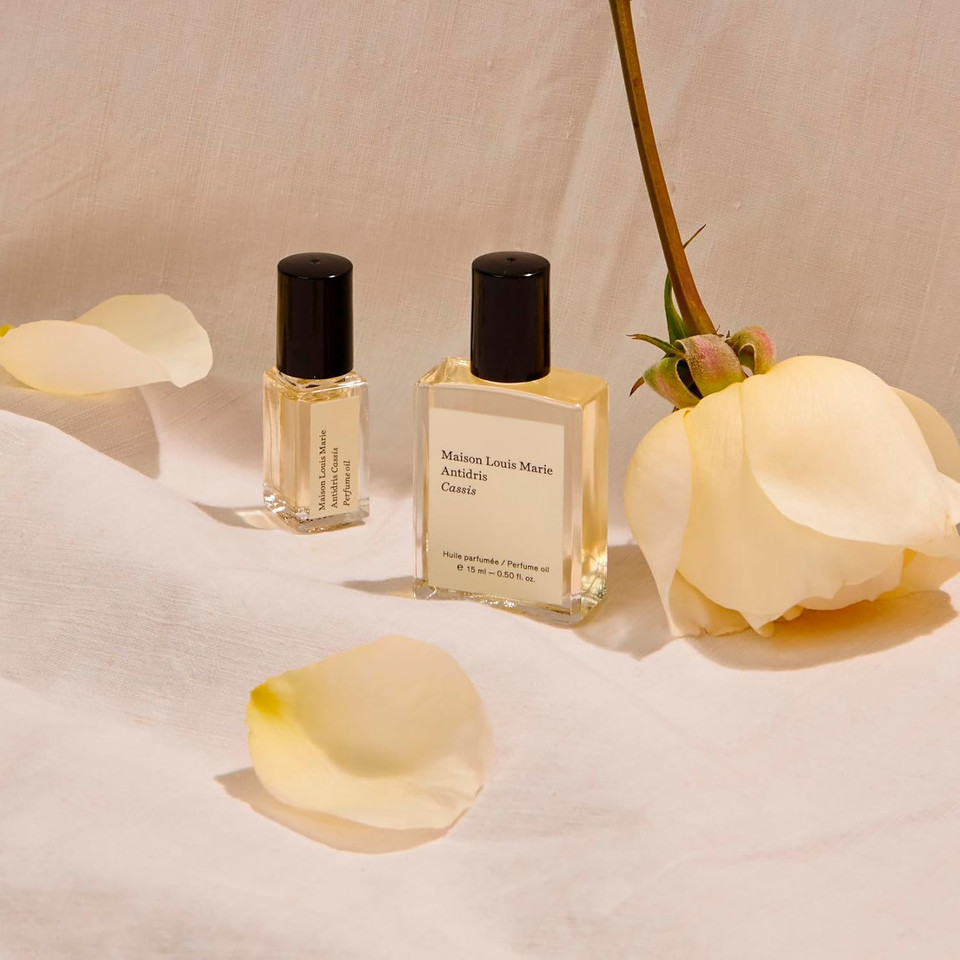 Maison Louis Marie - Antidris Cassis Natural Roll-On Perfume Oil Sample | Luxury Clean Beauty + Non-Toxic Fragrance (0.1 Fl Oz | 3 Ml)