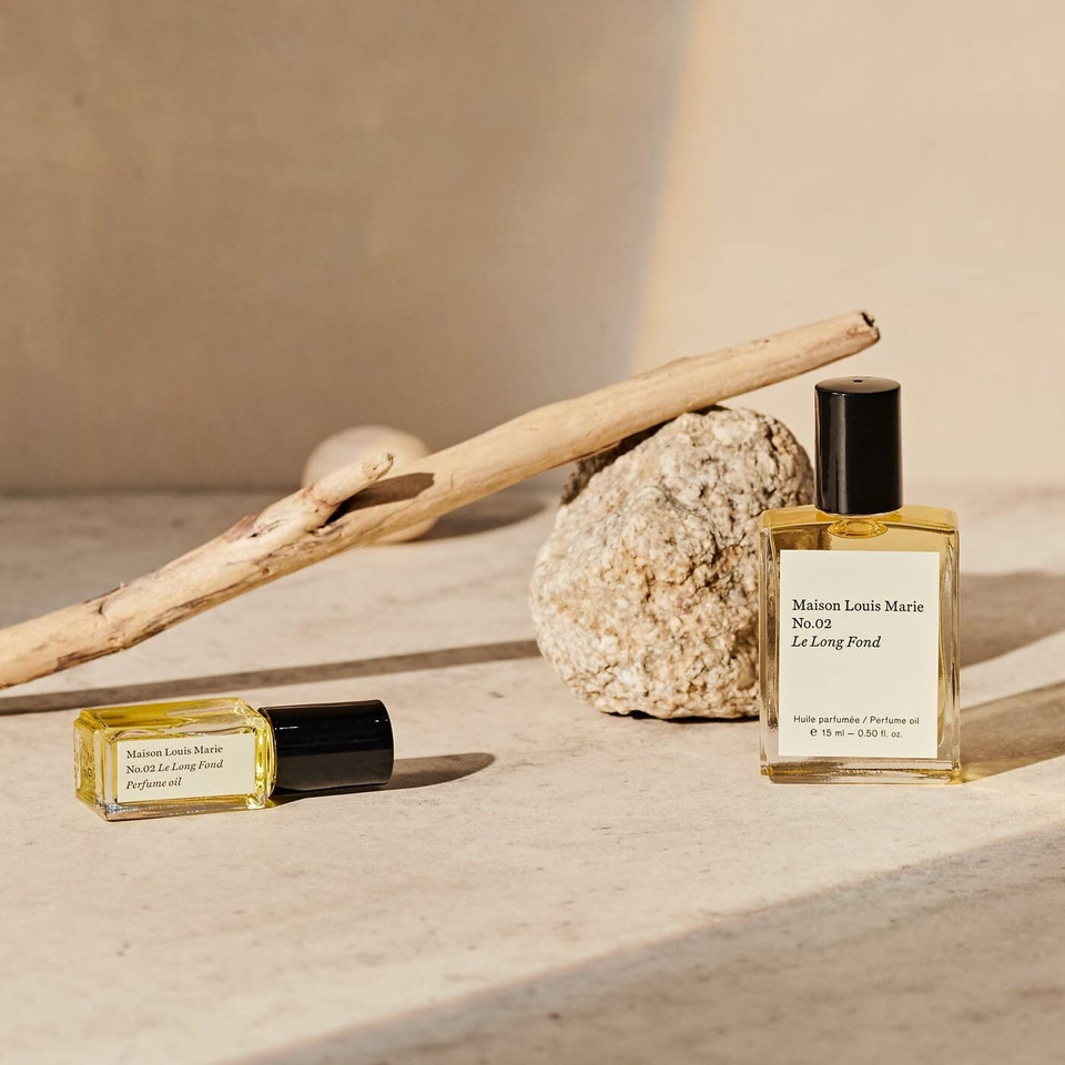 Maison Louis Marie - No.05 Kandilli Natural Roll-On Perfume Oil Sample | Luxury Clean Beauty + Non-Toxic Fragrance (0.1 Fl Oz | 3 Ml)