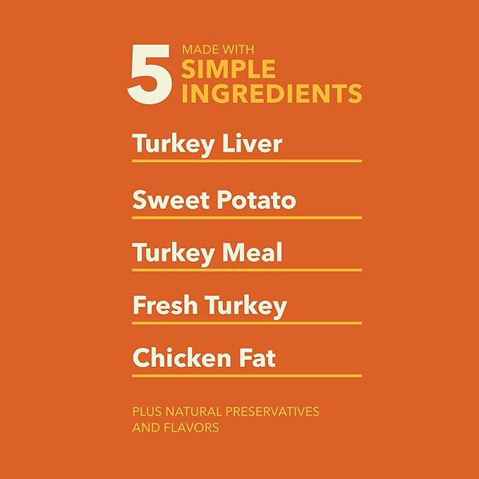 Acana Crunchy Dog Biscuits Turkey Liver Recipe, Small Breed | High-Protein Dog Treat Biscuits