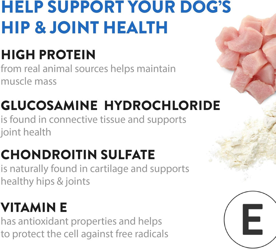 Dogswell Jerky Hip And Joint Dog Treats Grain Free Made In Usa Only, Glucosamine And Chondroitin, 10 Oz Duck (842194)