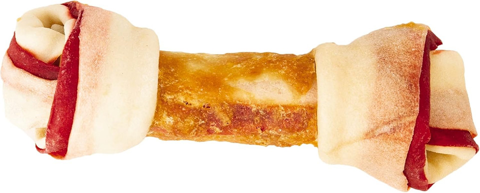 Good'N'Fun 82226 32 Count Triple Flavor Chews Medium Bone, 6"