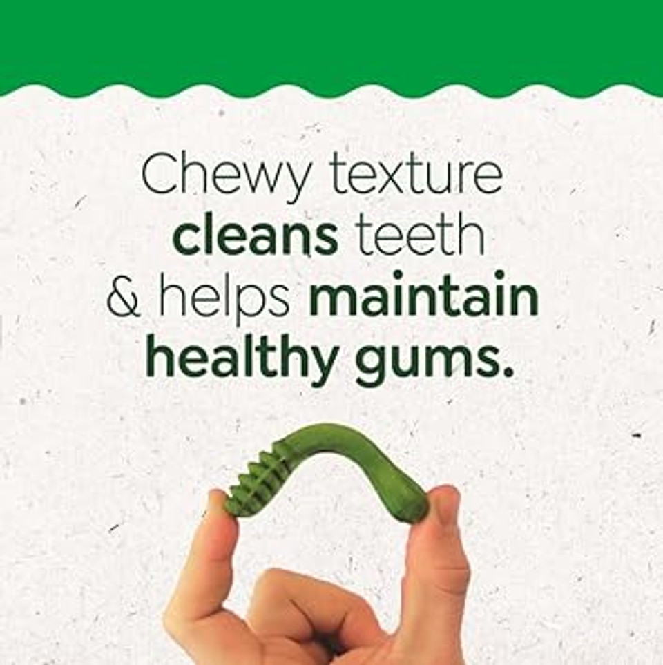 Greenies Puppy Teenie Size Natural Dental Dog Treats, 6 Oz. Pack (22 Treats)