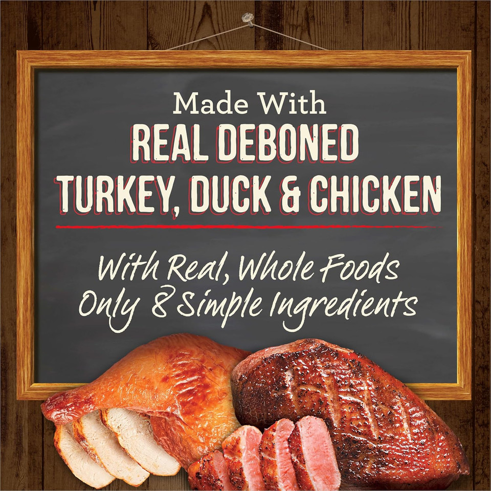 Merrick Oven Baked Natural And Crunchy Bag Of Treats, Turducken Recipe With Real Turkey, Duck, And Chicken - 11 Oz. Bag
