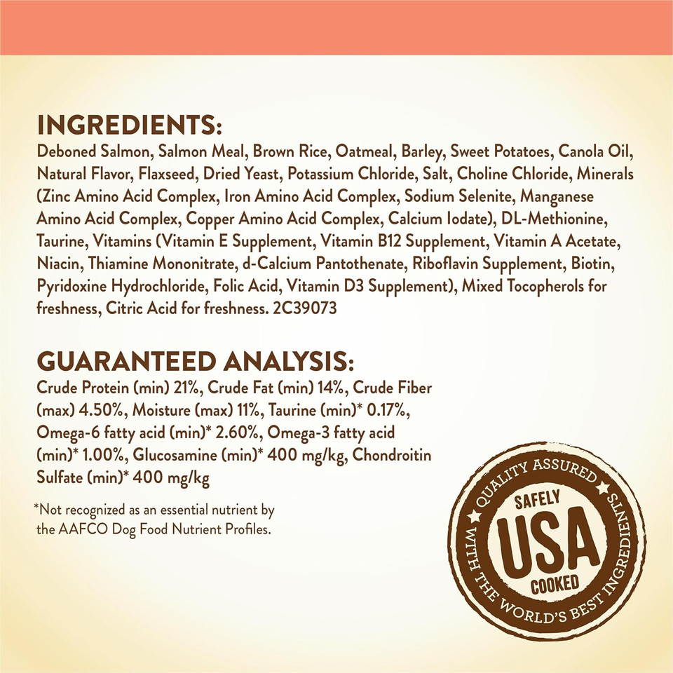 Merrick Limited Ingredient Diet Grain Free Dry Dog Food, Premium And Healthy Kibble, Salmon And Sweet Potato - 4.0 Lb. Bag