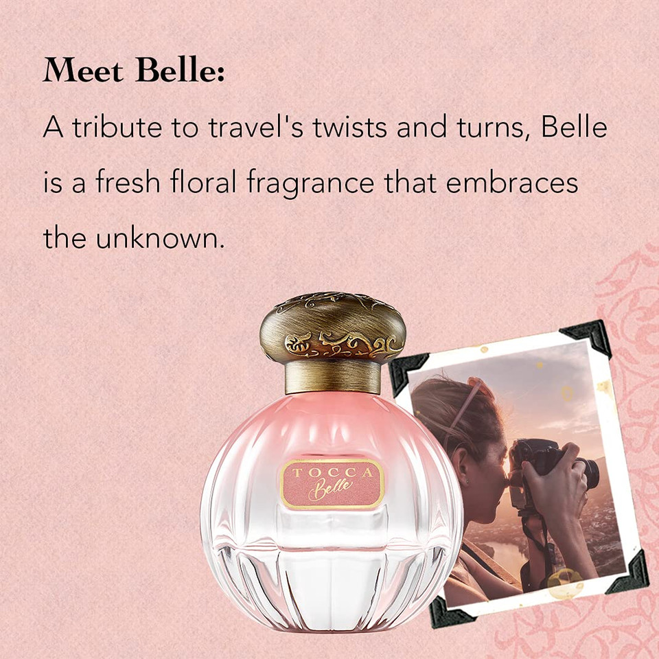 Tocca Belle Women'S Perfume, 1.7Oz (50 Ml) - Fresh Floral, Italian Bergamot, Petit Grain And White Freesia