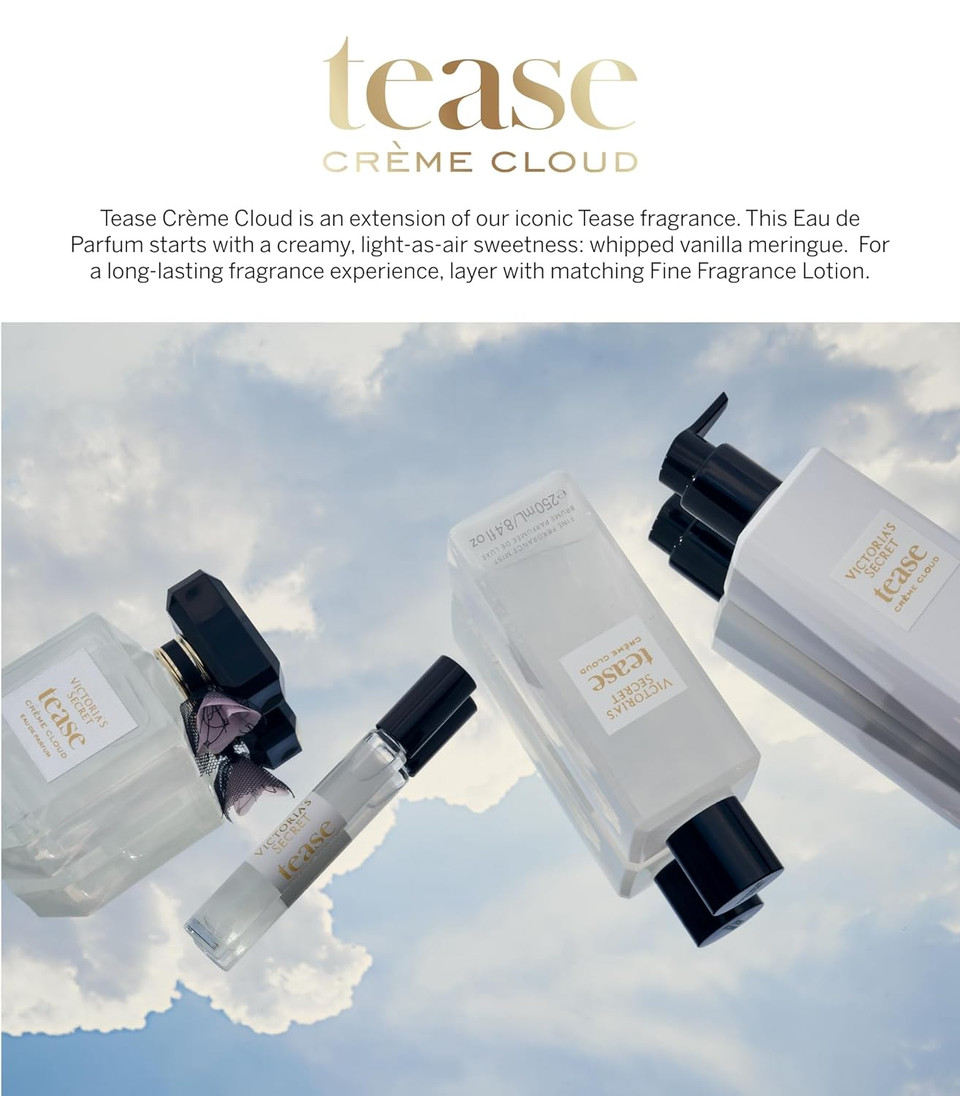 Victoria'S Secret Tease Crã£Â¨Me Cloud Eau De Parfum Rollerball0.23 Fl Oz (Pack Of 1)