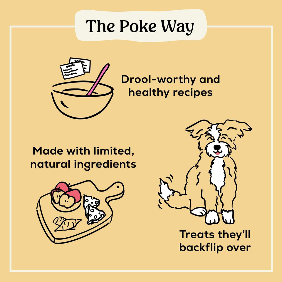 Poke'S Bacã¢ÂN Me Crazy Dog Treats ÃÂ Soft & Chewy, Bacon & Peanut Butter Recipe ÃÂ Limited Ingredient Natural Dog Treats Made In The Usa ÃÂ Wheat-Free, 8Oz