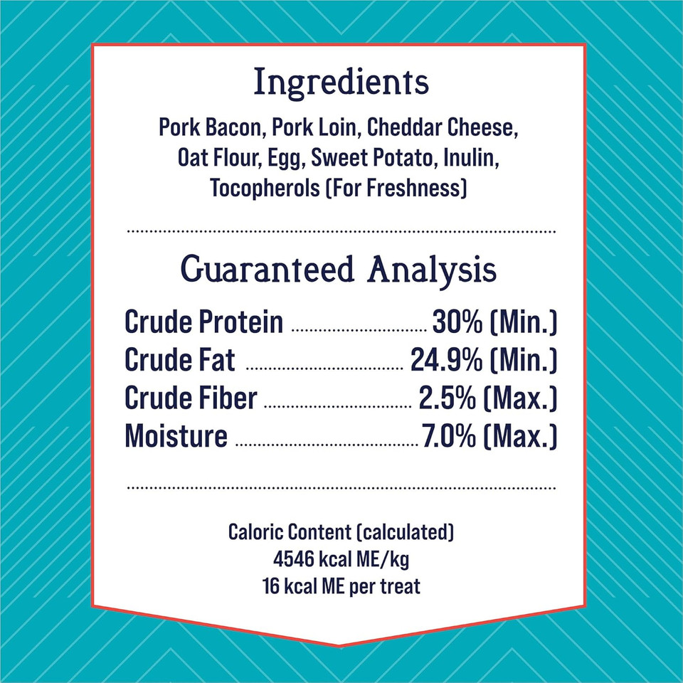 Stewart Freeze Dried Dog Treats, Puffpops Bacon, Egg, And Cheese Recipe, Gluten Free, 2.8 Ounce Resealable Pouch, Made In Usa, Dog Training Treats