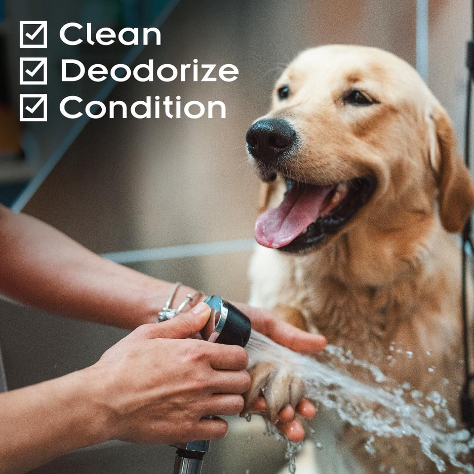 Sentry Pro Flea And Tick Shampoo For Dogs, Rid Your Dog Of Fleas, Ticks And Other Pests, Sunwashed Linen, 18 Oz