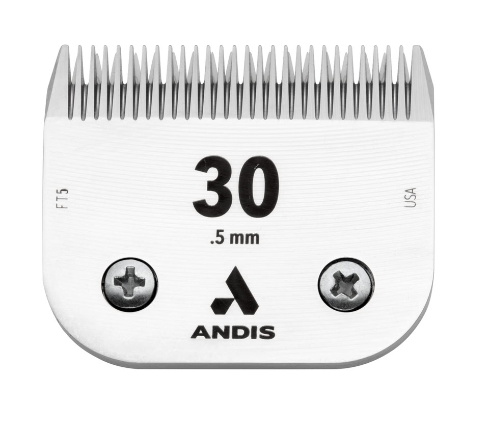 Andis 560208 Ceramicedge Clipper Blade #7Ft 24T Upper / 17T Lower, Stainless Steel